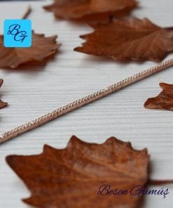 Zirkon Taşlı İnce Suyolu Bileklik