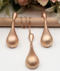 Damla Model Rose Taşsız Set