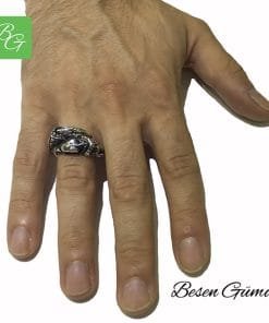 Tekli Kartal Pençesi Yüzük